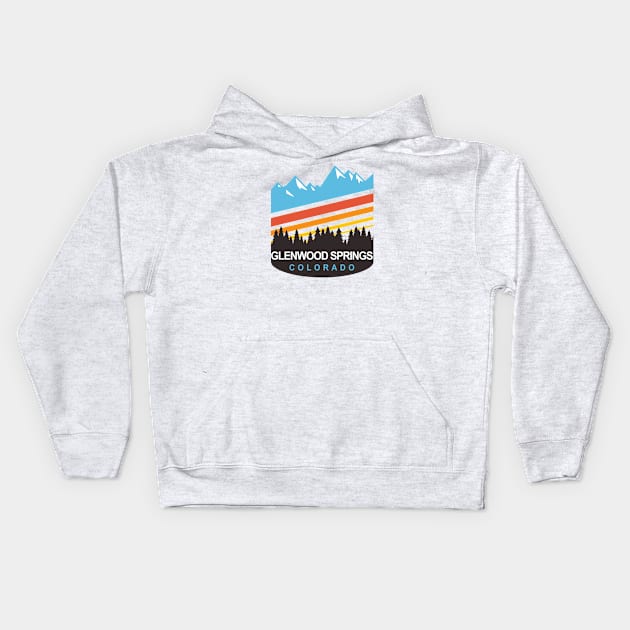 Glenwood Springs Colorado Kids Hoodie by Eureka Shirts